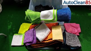 Autopflege-Tutorial / Welche Pflegetücher für die Autopflege / Microfasertücher im Vergleich
