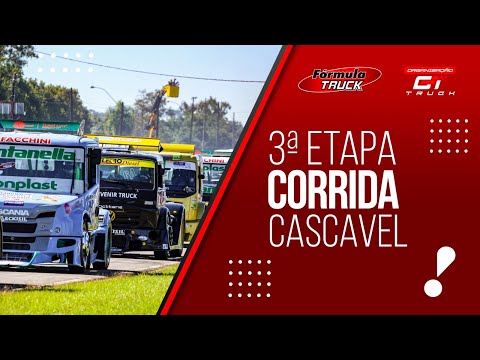 FÓRMULA TRUCK  3 ª Etapa | Cascavel - PR - CORRIDA - 2024
