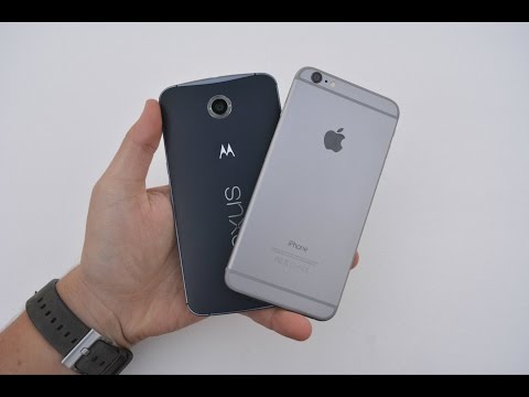 Nexus 6 vs iPhone 6 Plus Comparison