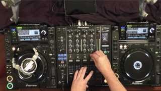Example Tech-House DJ Set using Pioneer CDJ-2000's & DJM 900 Mixer - Audience Perspective
