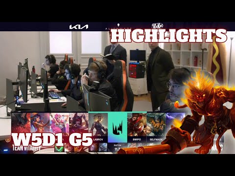 Vitality vs Fnatic - Highlights | Week 5 Day 1 S11 LEC Spring 2021 | VIT vs FNC