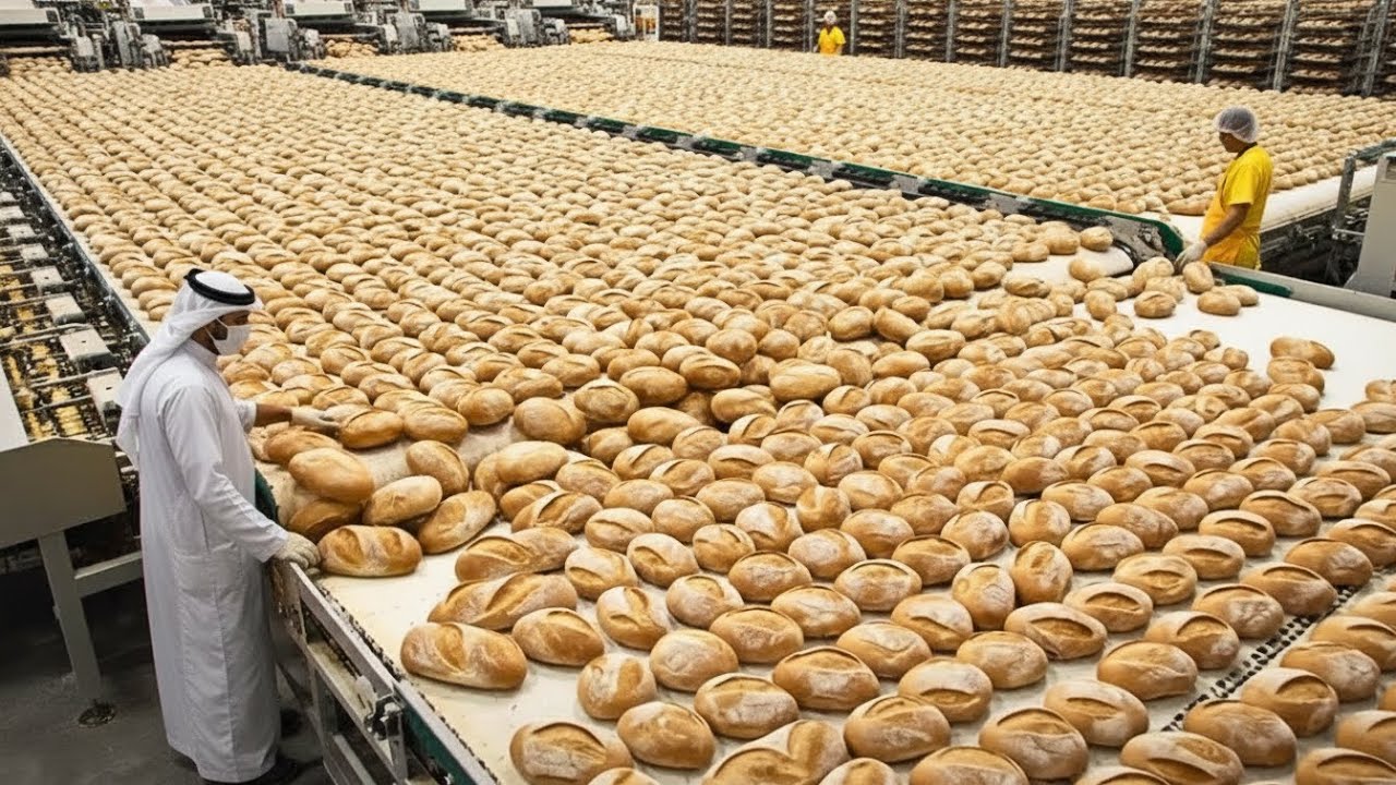 Inside the Advanced Artisan Bread Factory  How It’s Made Full Process