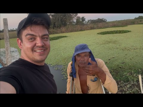 Pescaria no Porto  Esperidião-MT, Com Um Grande Amigo Do Meu Pai O Senhor Nozinho Part 1-3