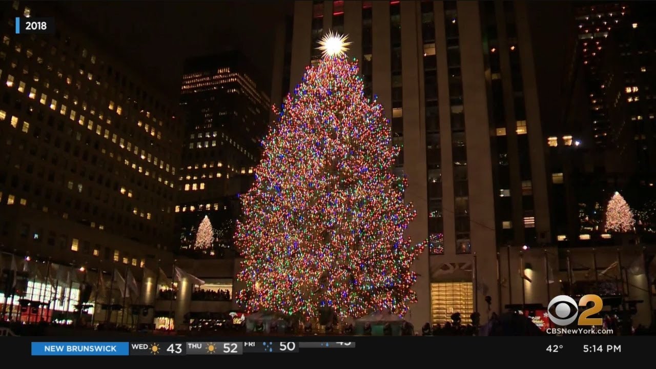 Rockefeller Center Christmas Tree Lighting Goes TV-Only - YouTube
