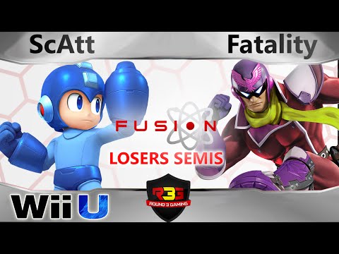 ScAtt (Mega Man) vs. Fatality (C. Falcon) - Losers Semis - Fusion 3