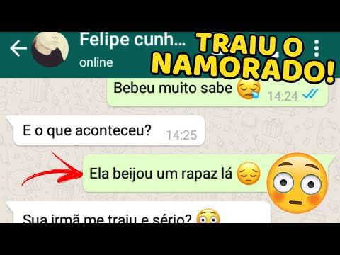 ELA TRAIU O NAMORADO E A IRMÃ DELA FALOU PRA ELE 💔