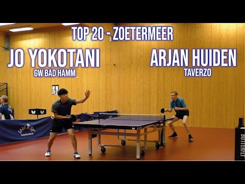 Top 20 Jo Yokotani vs Arjan Huiden match highlight - De Boer Maatwerk in keukens