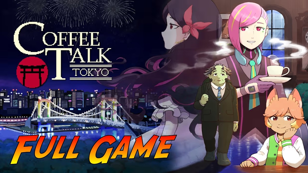 Coffee Talk Tokyo | Complete Gameplay Walkthrough - Full Game | No Commentary