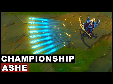 Championship Ashe Skin Spotlight (League of Legends)