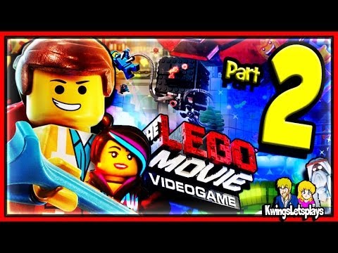 LEGO Movie Videogame Walkthrough Part 2 Bircksburg Escape!