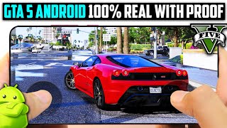 GTA 5 Download For Android 100% Real With Gameplay Proof | GTA V Apk For Mobile 😱