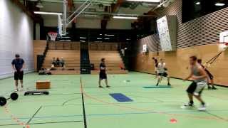 preview picture of video 'Trainingssession des TSV 1880 Schwandorf Basketball'