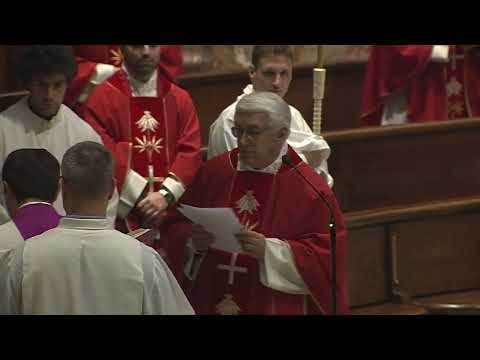 Domenica 1 Gennaio 2023 - Celebrazione eucaristica in occasione della Giornata Mondiale per la Pace