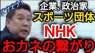 【NHKとスポーツ団体】癒着の構図徹底解説【立花孝志切り抜き】 #立花孝志