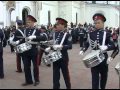 Парад-дефиле барабанщиков Шахтинского казачьего кадетского корпуса 