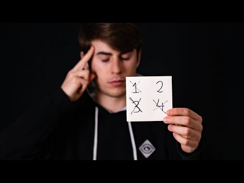 TRUCO de MENTALISMO - Adivina el número que están pensando