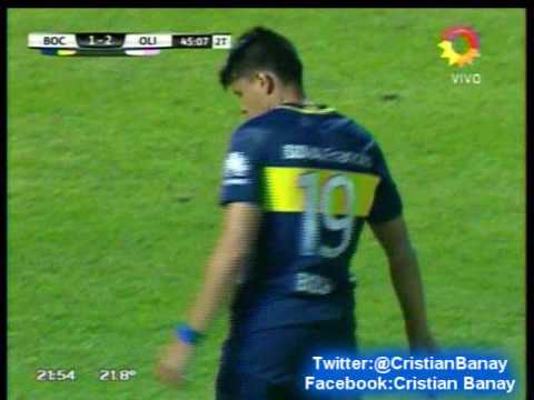 Boca 2 Olimpia  2 (Relato Julio Pavoni) Amistoso Internacional 2016