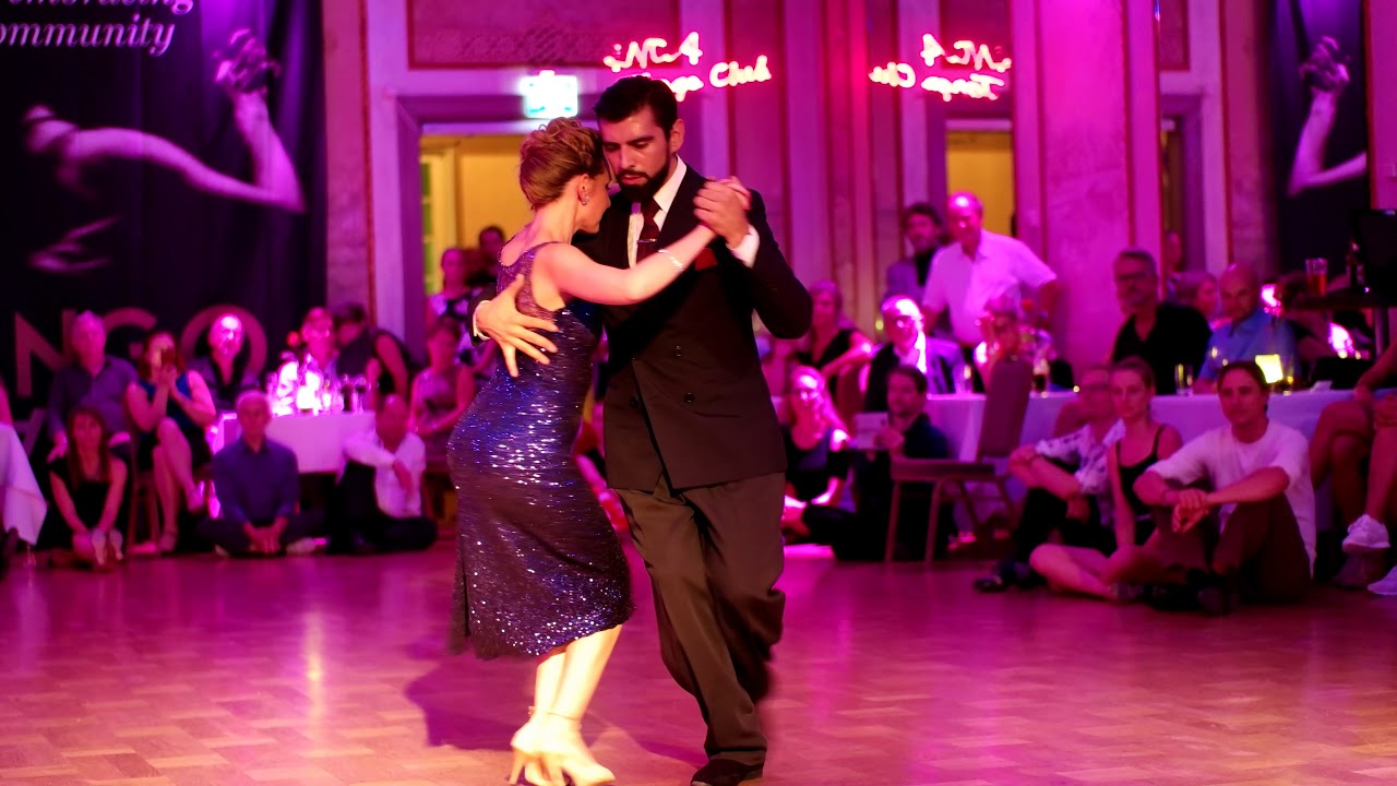 German Ballejo and Magdalena Gutierrez, milonga