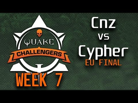 Cnz vs Cypher (Final) Quake Challengers EU/CIS week 7 (casted by Zoot)