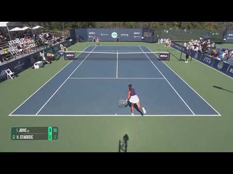 Iva Jovic [WC] [1] (USA) vs Marina Stakusic (CAN) // 3-6 4-6 // W125 Austin // Semi-final