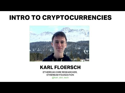 Intro to Cryptoeconomics by Karl Floersch (Ethereum Foundation) at Ethereum Meetup 2018