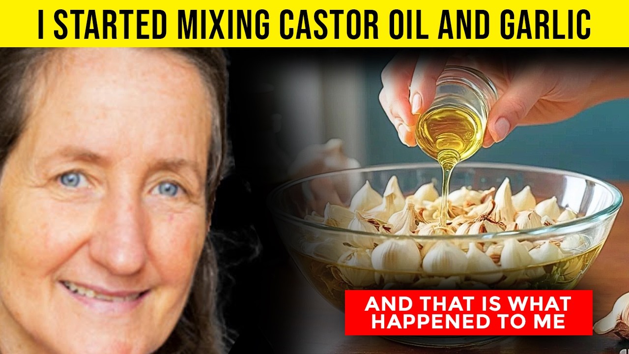 Castor Oil Mixed with Garlic: This is What Happens After 7 Days of Use! Barbara O'Neill