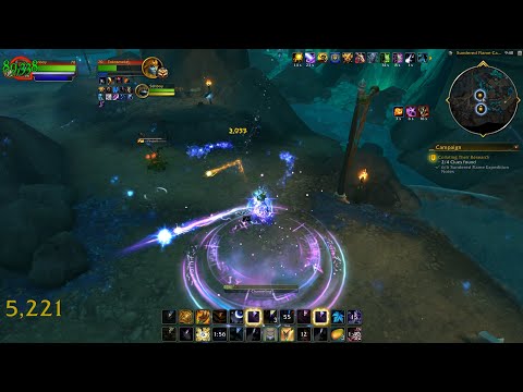 《WoW: Dragonflight》Arcane mage appears calm, but deadly when serious 👀