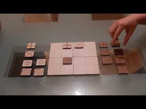 Mijnlieff: eine Partie (Standard Aufbau) - EG