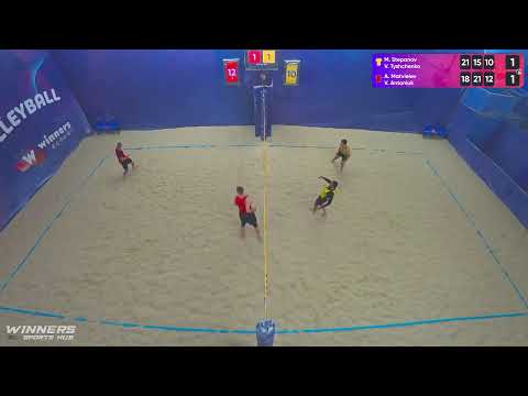 21:00 M.Stepanov / V.Tyshchenko - A.Matvieiev / V.Antoniuk | Winners Beach Volleyball
