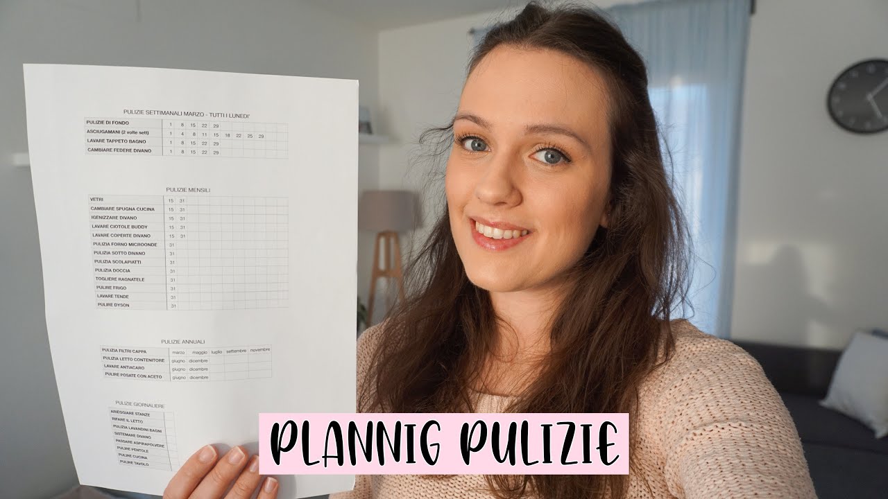 Watch Now Organizzazione pulizie - il mio planning! Organizzazione pulizie - il mio planning!