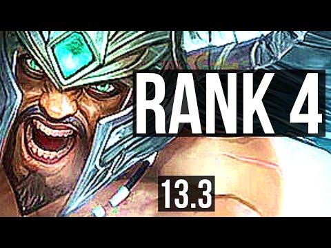 TRYNDAMERE vs VIKTOR (MID) | Rank 1 Trynda, Rank 4, 5/1/5 | EUW Challenger | 13.3