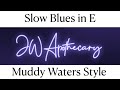 Backing Track Blues In E Muddy Waters Style