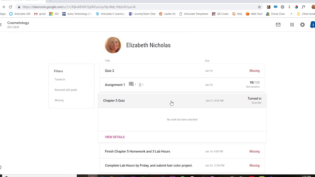 Google Classroom - Gradebook Basics