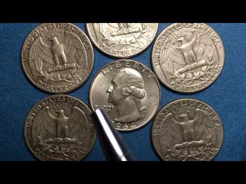 1964 Valuable US Quarters - How Much Are They Worth