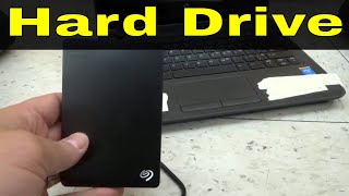 How To Connect External Hard Drive To Laptop Or Computer-Tutorial