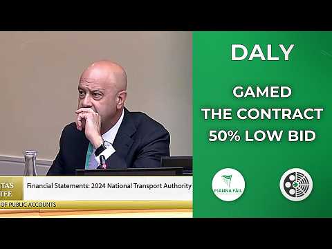 Martin Daly: Indra 'gamed the contract' - 50% low-bid?