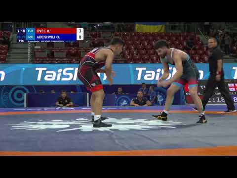 BRONZE FS - 79 kg: B. OVEC (TUR) v. O. ADEISHVILI (GEO)