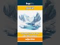 glacial (adjective) - definition and usage in English