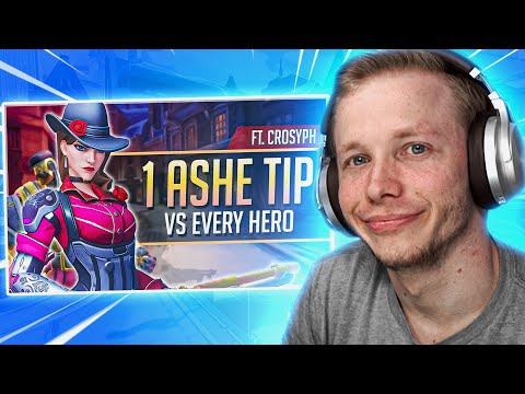 1 ASHE TIP for EVERY HERO by KarQ | Jay3 Reacts