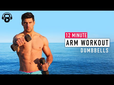 12 MINUTE | TONED ARMS WORKOUT | LIGHT Dumbbells | w/ Ash Crawford