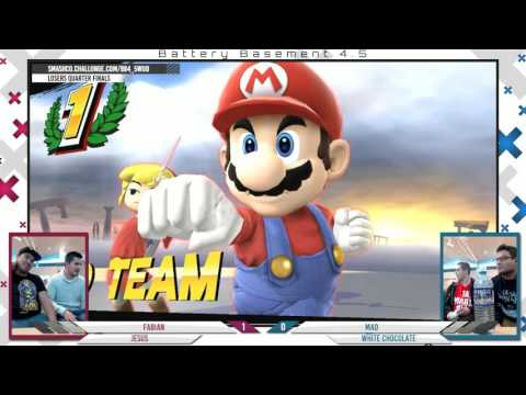 BB4.5 - Fabian & Jesus Vs. MAD & White Chocolate - LQF - Smash 4