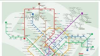 MRT MAP SINGAPORE GUIDE LINES