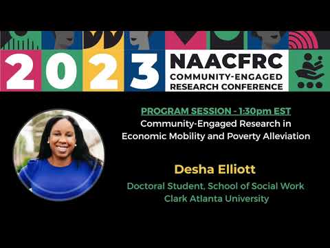 Community-Engaged Research in Economic Mobility and Poverty Alleviation