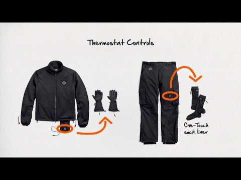 Built-In Temperature Control Heated Gear | Harley-Davidson