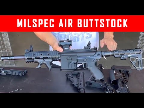 Paintball Gun Milspec Buffer Tube Remote Line For Tippmann - 468- T15 -Tacamo - Milsig - Valken #MCS