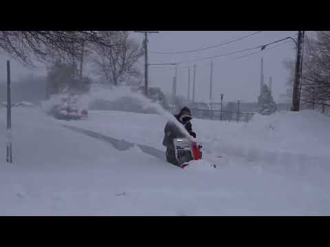 Record breaking buffalo snow