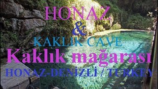 preview picture of video 'HONAZ & KAKLIK MAĞARASI-KAKLIK CAVE.HONAZ-DENİZLİ /TURKEY. Gezi Videoları 2018'