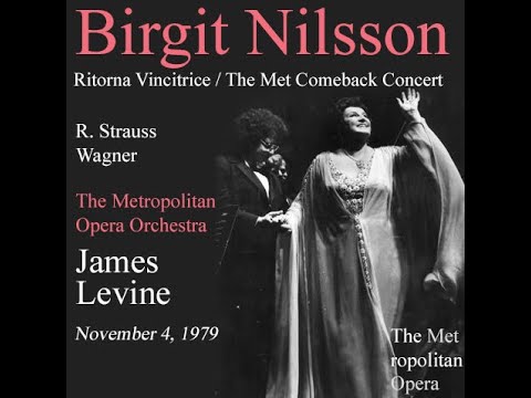 Birgit Nilsson's comeback concert in Metropolitan Opera House (04/11/1979, New York)