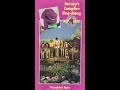 Barney The Backyard Gang Campfire Sing Along 1990