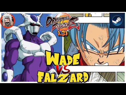DBFZ Falzard vs Wade - Amazing fights!!! - Ver 1.31